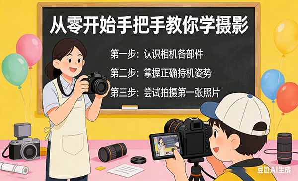 从零开始手把手教你学摄影