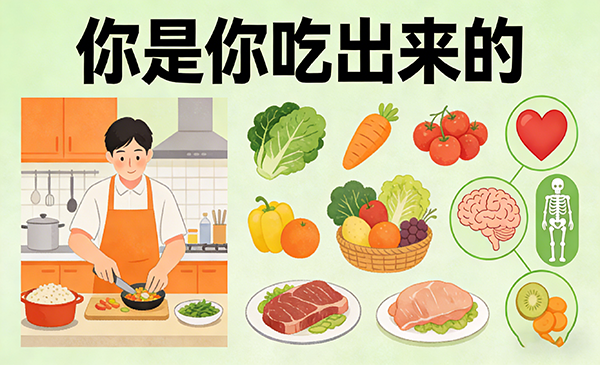 现在的你是吃出来的