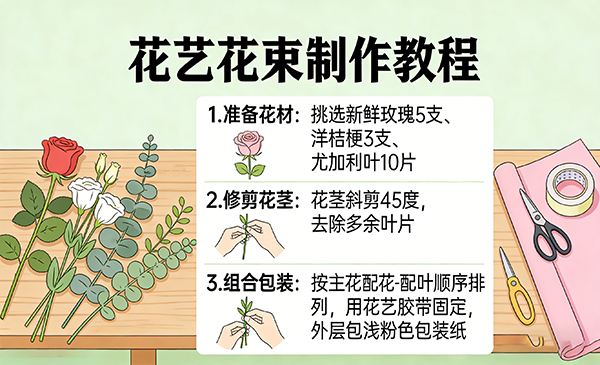花艺花卉教程