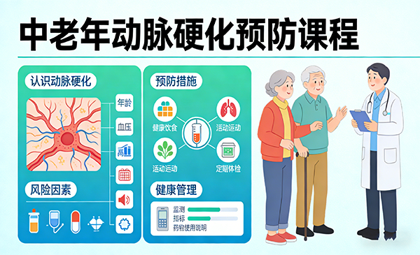 中老年动脉硬化预防课程