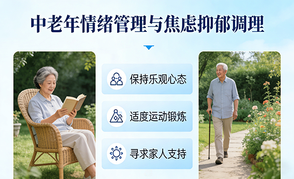 中老年情绪管理与焦虑抑郁调理