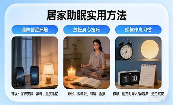 居家助眠实用方法