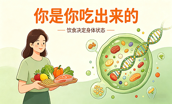 你是你吃出来的