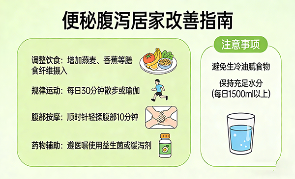 便秘腹泻居家改善指南