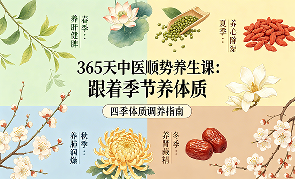 365天中医顺势养生课：跟着季节养体质