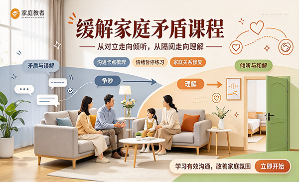 缓解家庭矛盾课程